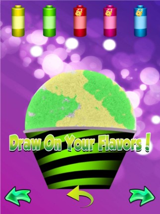 Snow Cone Maker Frozen Summer Fun Treat Free Games screenshot
