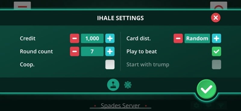 Spades Auction screenshot