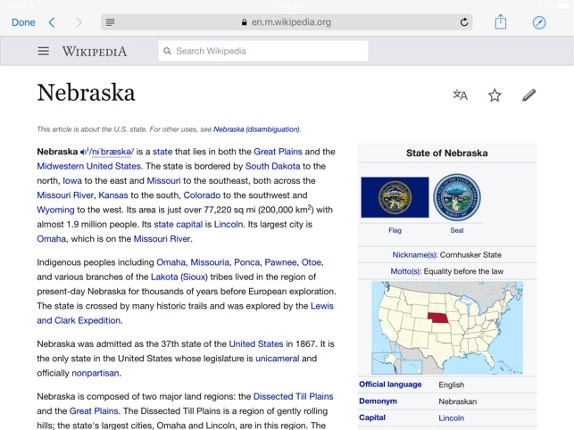 State Quiz screenshot