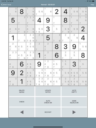 Sudoku classic. Image