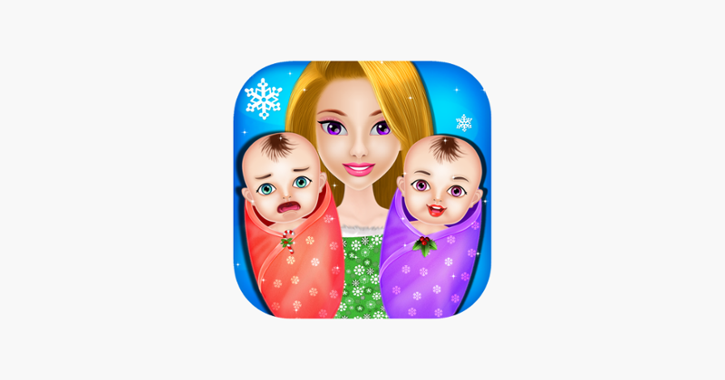 Xmas Twins NewBorn Baby Game Cover