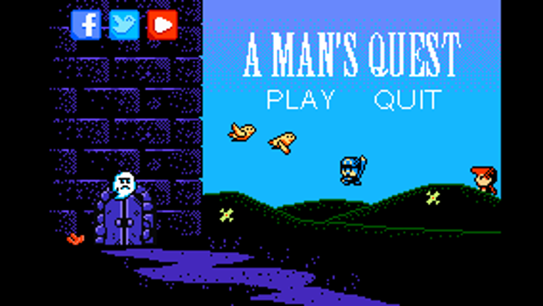 A Man's Quest Game Cover