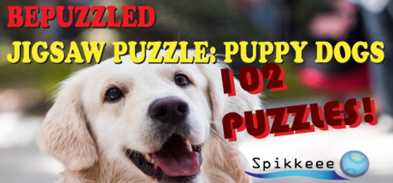 Bepuzzled Puppy Dog Jigsaw Puzzle Image
