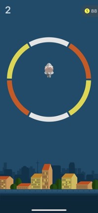 Bouncy colors - turn and jump screenshot