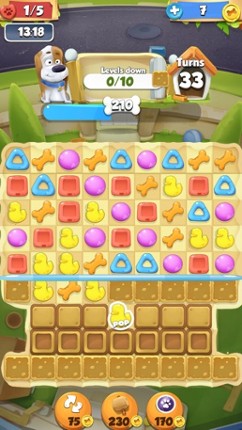 Cute Pet Match 3 Games Puzzle-Matching Jewels Saga screenshot