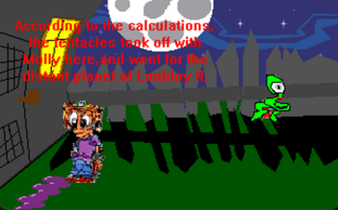 Day of the Alien: Tentacles Ate My Babysitter! screenshot