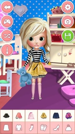 Dress up fashion dolls - make up games screenshot