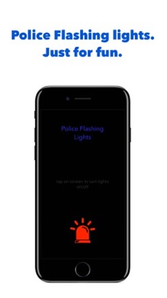 Flashing Police Lights Image