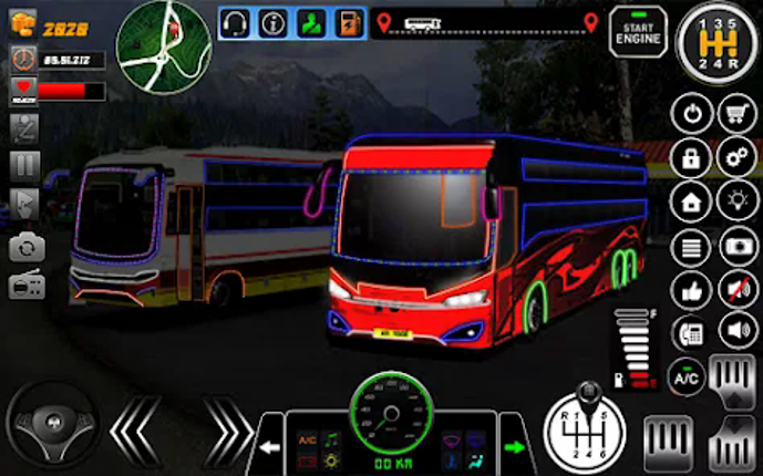 Uphill Bus Game Simulator screenshot