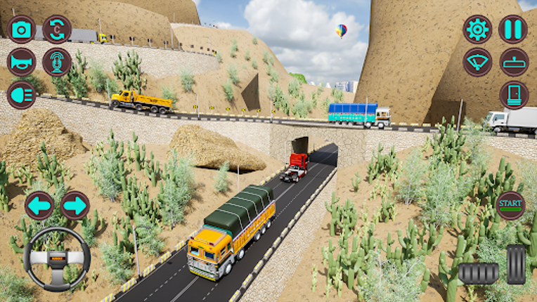 Indian Truck Offroad Cargo Sim screenshot