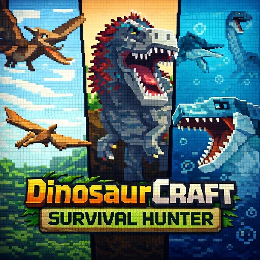 Games like DinosaurCraft: Survival Hunter