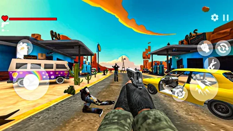 The Long way Desert Road screenshot