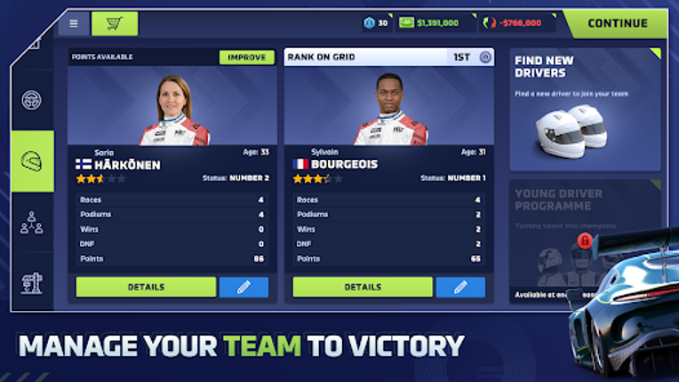 Motorsport Manager 4 Racing screenshot