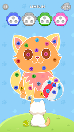 Cat Rescue : Pin Jam Puzzle screenshot