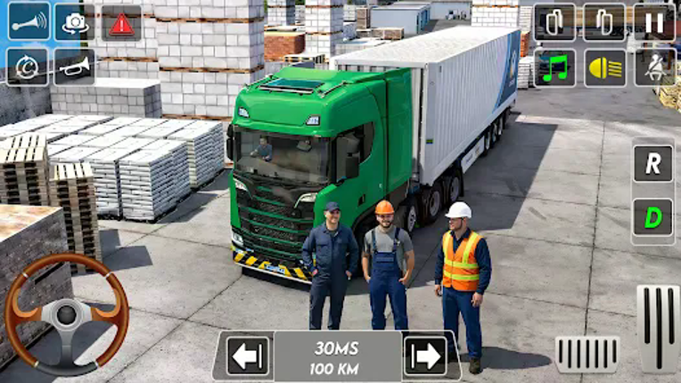 Euro Cargo Truck Game 3D Image