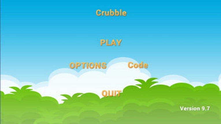 Crubble screenshot
