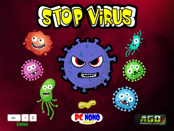 STOP VIRUS ZX Spectrum 48/128k Image