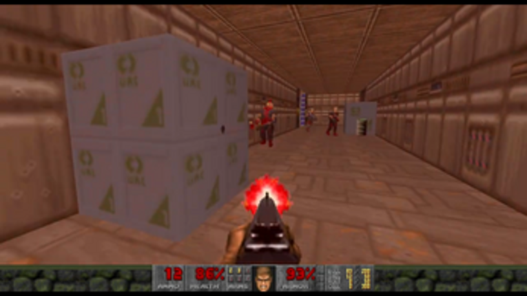 Doom Map: UAC Waste Disposal Facility screenshot