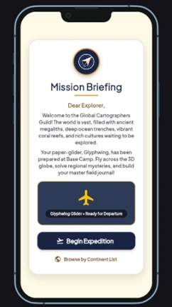 Glyphwing: World Geography screenshot