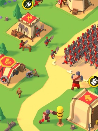 Idle Siege: Army Tycoon Game Image