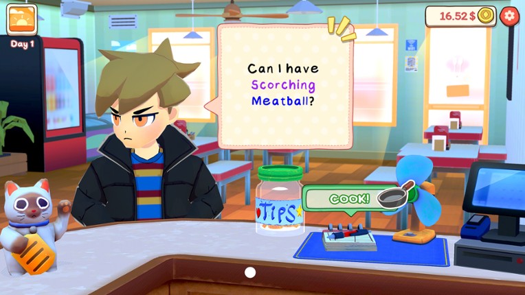 KuloNiku : Meatball Cooking screenshot