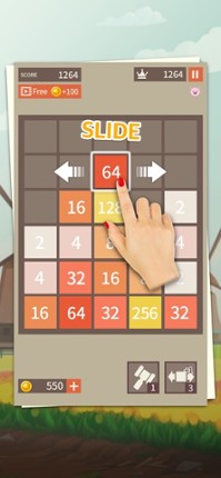 Merge the Number: Slide Puzzle Image