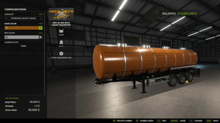 MKS 32-400 Bulk Liquid Transport screenshot