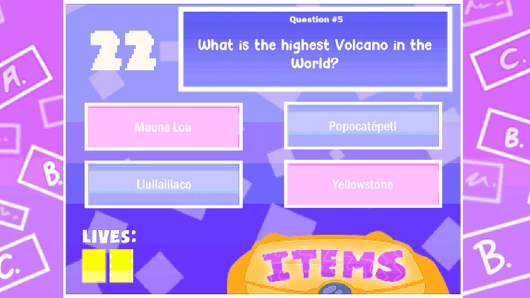 Mr. Pompy's Extravagant Quiz screenshot