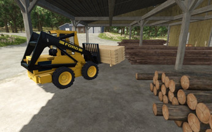 New Holland L555 and John Deere 675/B screenshot