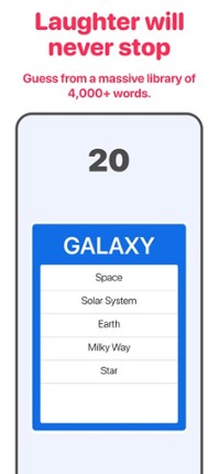 Off Limits Word Guessing Party screenshot