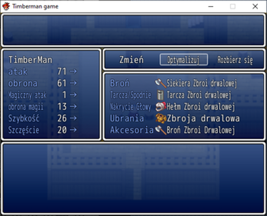 Timberman game screenshot