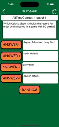 Trivia Game for Celtics Fans Image