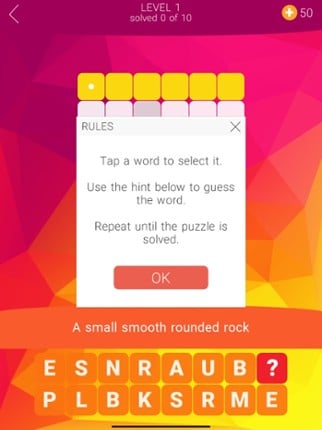 Word Tower Crosswords 2 screenshot