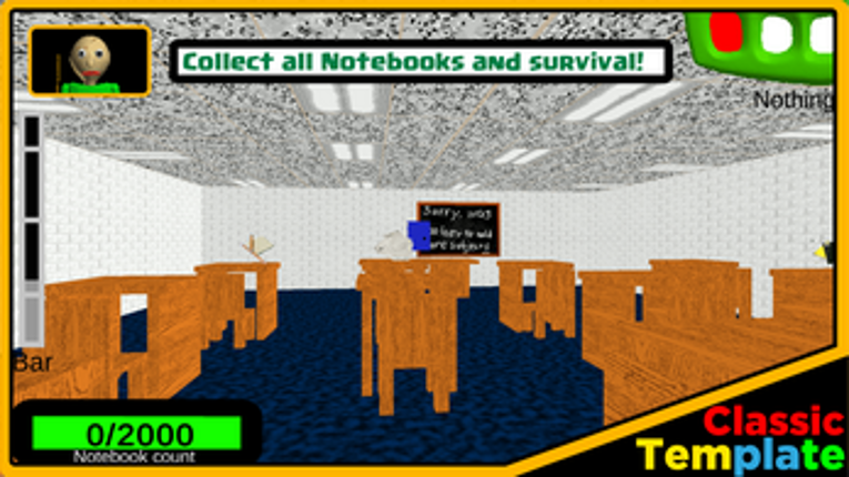 Baldi's Basics With 2000 Notebooks! Image