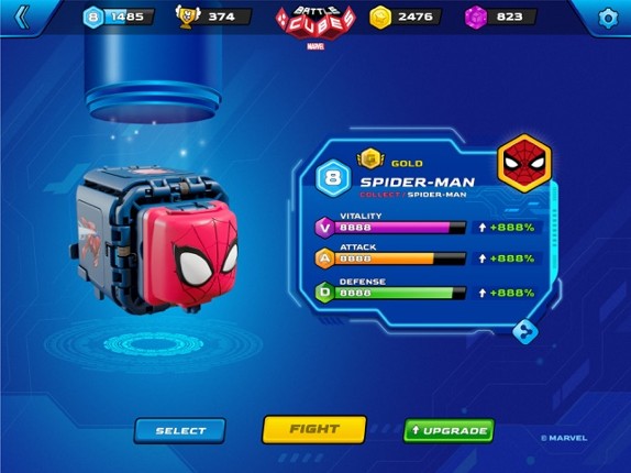 Battle Cubes - Duel of heroes screenshot
