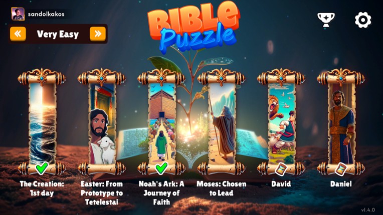 Bible Puzzle screenshot