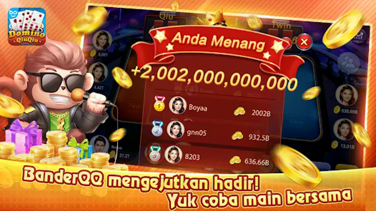 Domino QiuQiu 99 Boyaa qq Kiu Image