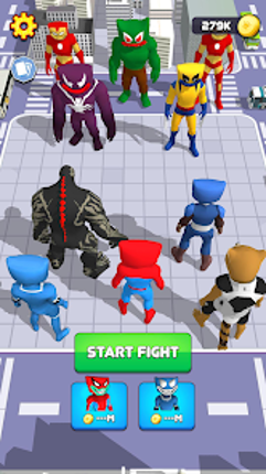 Hero Monster Color Battle screenshot