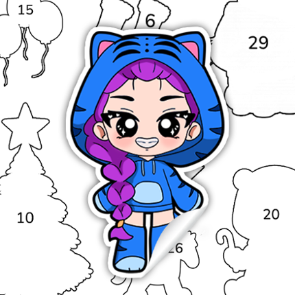 Sticker By Number: Puzzle Game Image
