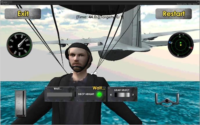 Flight Sim: Transport Plane 3D Image