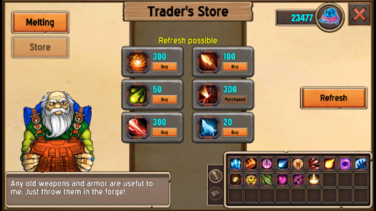 Epic Raiders - Auto Battler screenshot