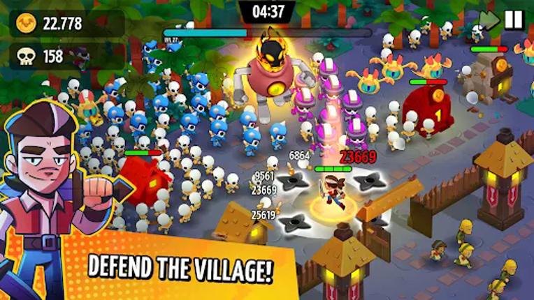 Vampirio: Defend & Survive screenshot