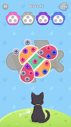 Cat Rescue : Pin Jam Puzzle screenshot