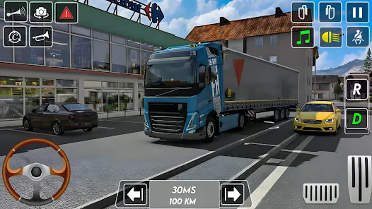 Euro Cargo Truck Game 3D Image