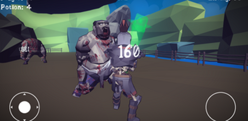 Dead Combat: Zombie Games 3D screenshot