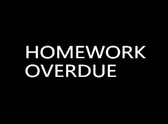 Homework Overdue Image