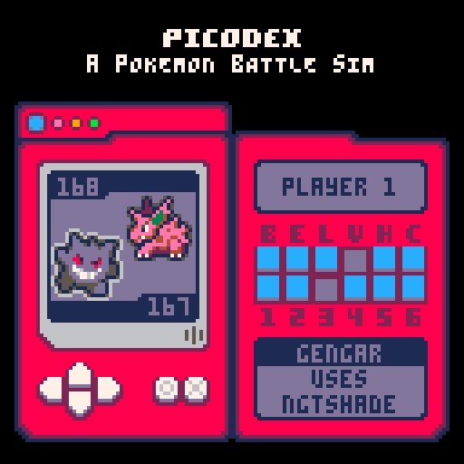 Games like Picodex: A Pokemon Battle Sim