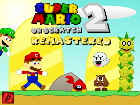 Super Mario on Scratch 2 Remastered - HTML Port Image