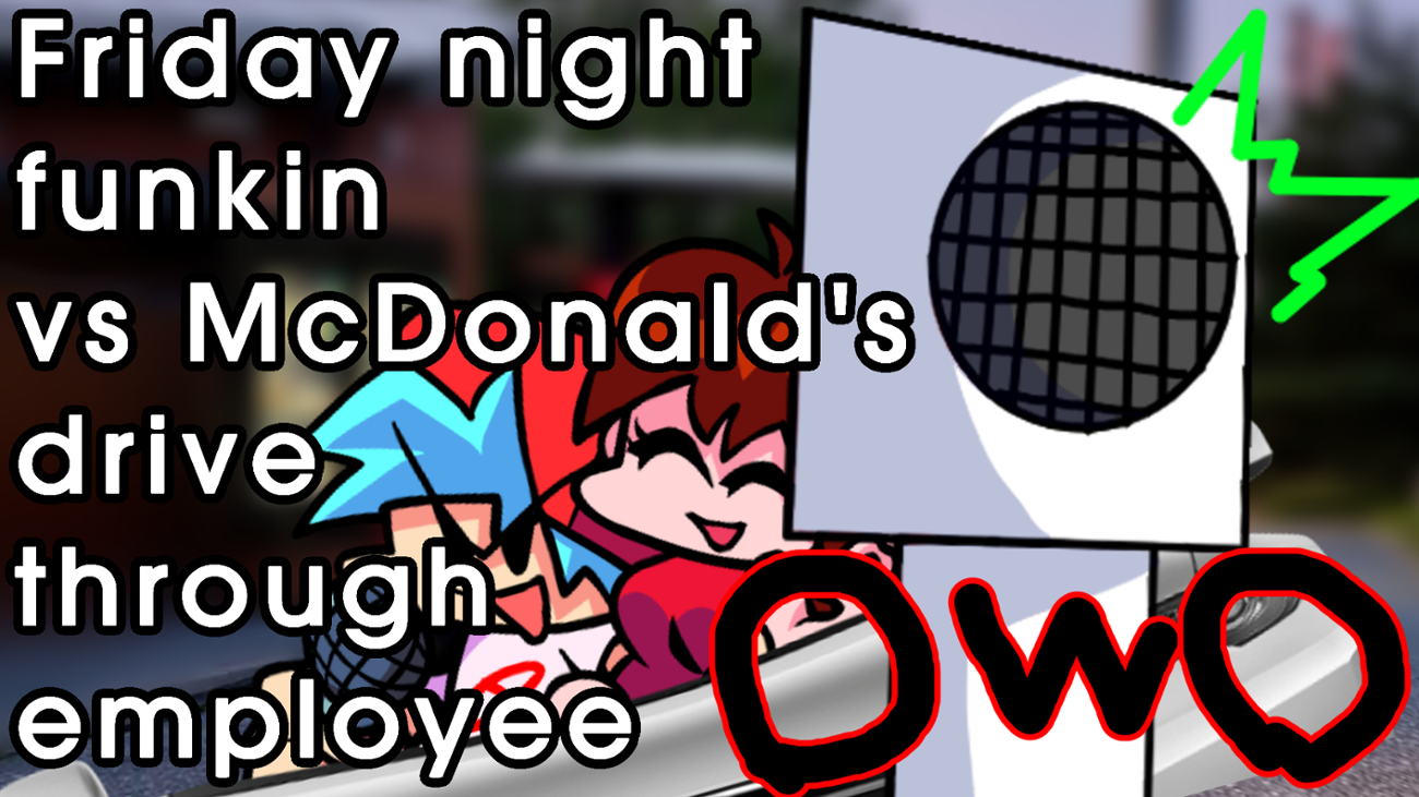 Games like Friday night funkin vs McDonald's drive through employee