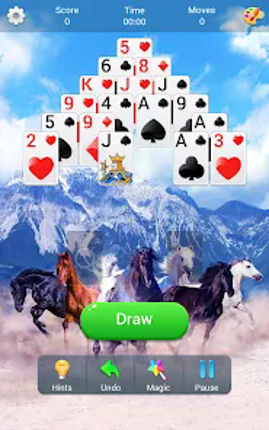 Pyramid Solitaire screenshot